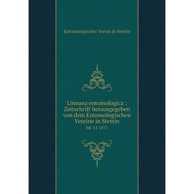 Книга Linnaea entomologica: Zeitschrift herausgegeben von dem Entomologischen Vereine in Stettinbd 11 1857
Книга Linnaea entomologica: Zeitschrift herausgegeben von dem Entomologischen Vereine in Stettinbd 11 1857
