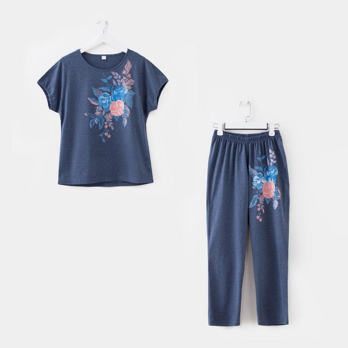 фото Костюм женский «дана», цвет индиго, размер 54 serenada