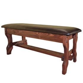 Лавка «Крестьянка», 1200 × 400 × 460 мм, кожзам, сосна, цвет старый орех
Лавка «Крестьянка», 1200 × 400 × 460 мм, кожзам, сосна, цвет старый орех