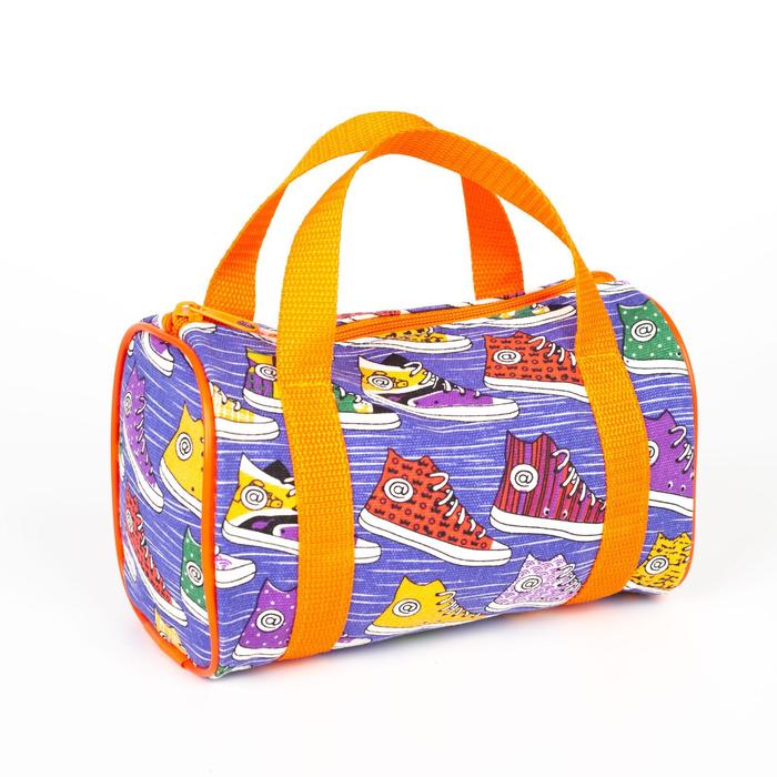 Сумка детская, отдел на молнии, цвет сиреневый, «Кеды»
Сумка детская, отдел на молнии, цвет сиреневый, «Кеды»