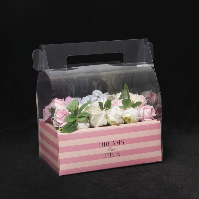 Коробка-переноска «Dreams come true», 26,5 х 30 х 18,5 см
Коробка-переноска «Dreams come true», 26,5 х 30 х 18,5 см