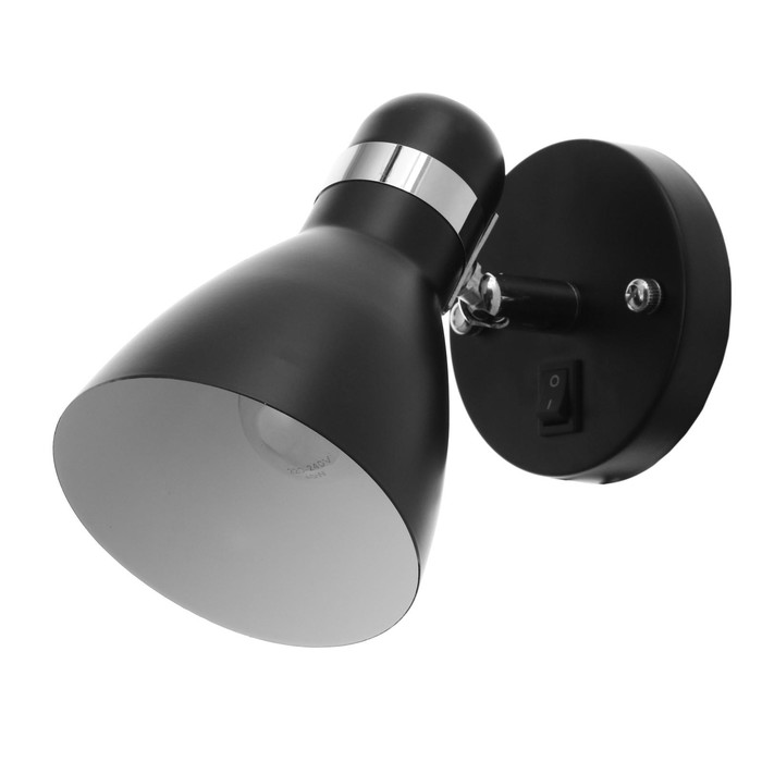 Спот 87901/1 E27 40Вт черный 11х13,5х10 см
Спот 87901/1 E27 40Вт черный 11х13,5х10 см