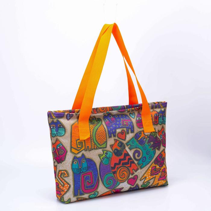 Сумка пляжная на молнии, без подкладки, цвет оранжевый
Сумка пляжная на молнии, без подкладки, цвет оранжевый