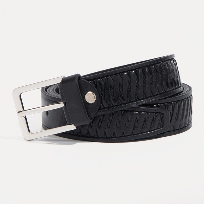 Ремень детский, ширина 3 см, пряжка металл, цвет чёрный
Ремень детский, ширина 3 см, пряжка металл, цвет чёрный