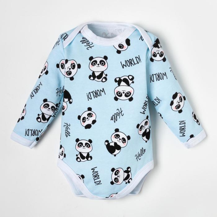 Боди с дл. рукавом Крошка Я "Панды" рост 62-68 см
Боди с дл. рукавом Крошка Я "Панды" рост 62-68 см