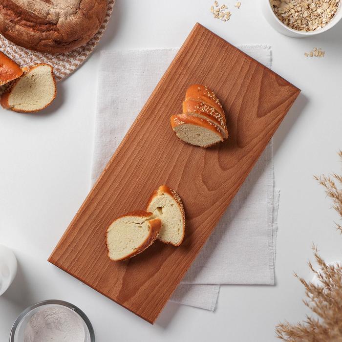 Доска разделочная Magistro, цельный массив бука, 40×18×3 см
Доска разделочная Magistro, цельный массив бука, 40×18×3 см