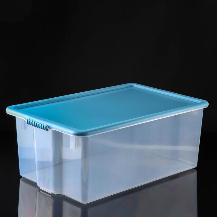 Контейнер для хранения с крышкой Porter, 50 л, 66×42×26 см, цвет васильковый
Контейнер для хранения с крышкой Porter, 50 л, 66×42×26 см, цвет васильковый