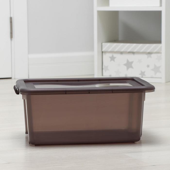 Контейнер для хранения с крышкой Porter, 14 л, 43,5×31,5×17,5 см, цвет грозовое небо 
Контейнер для хранения с крышкой Porter, 14 л, 43,5×31,5×17,5 см, цвет грозовое небо