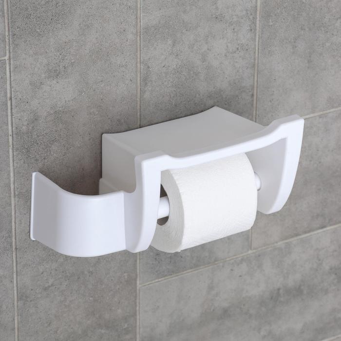 Полка для туалета "Mira", цвет снежно-белый
Полка для туалета "Mira", цвет снежно-белый