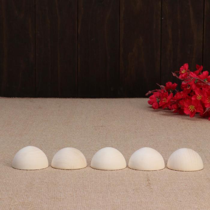 Заготовка для творчества Полусфера 50мм
Заготовка для творчества Полусфера 50мм