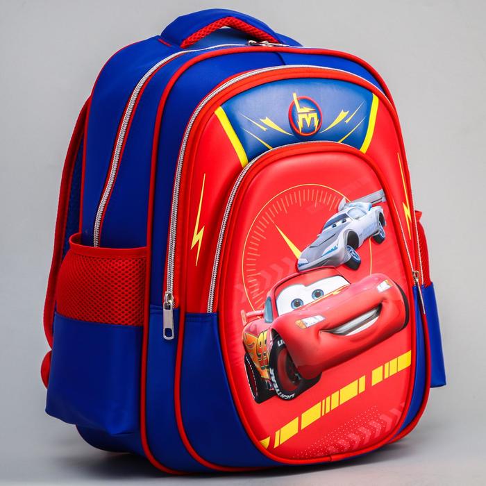 Рюкзак школьный с жестким карманом, Тачки
Рюкзак школьный с жестким карманом, Тачки