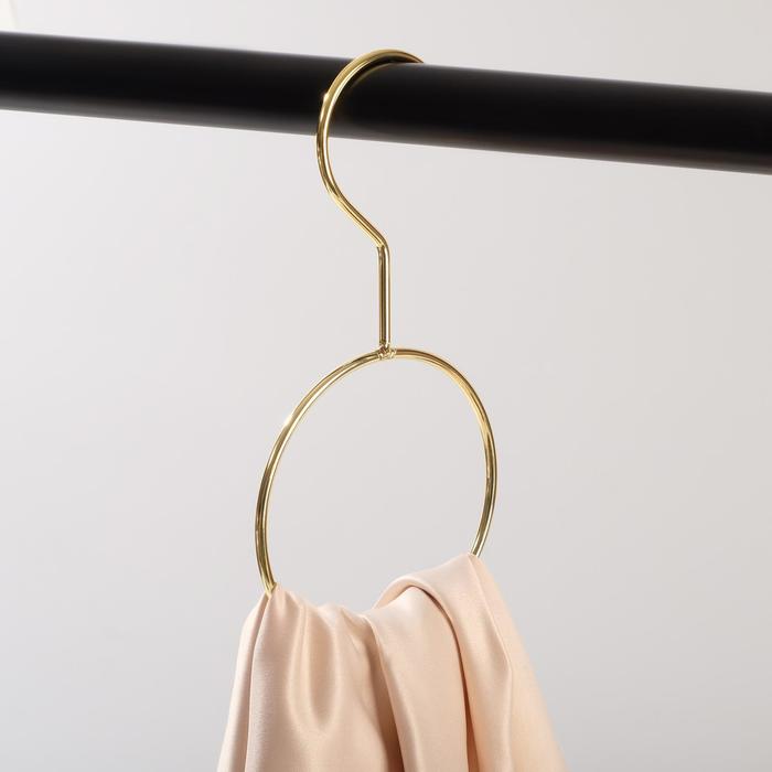 Вешалка для шарфов, цвет золото
Вешалка для шарфов, цвет золото