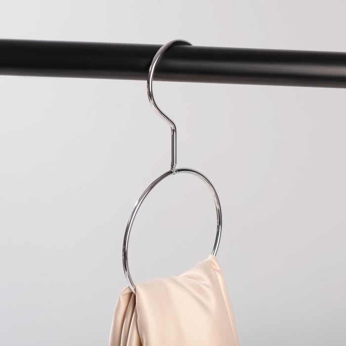 Вешалка для шарфов, цвет серебро
Вешалка для шарфов, цвет серебро