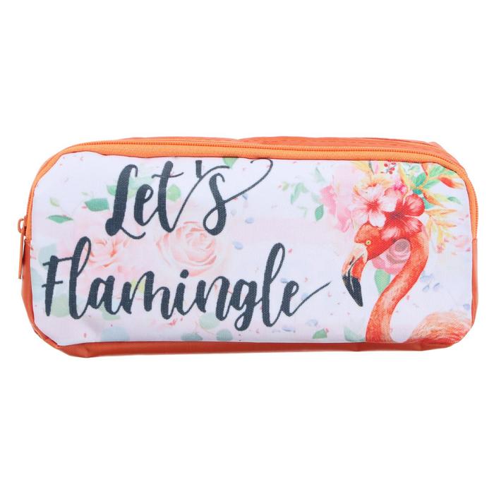 Пенал мягкий, 1 отделение, объёмный, 90 х 200 х 55 мм, К-12, «Фламинго в цветах»
Пенал мягкий, 1 отделение, объёмный, 90 х 200 х 55 мм, К-12, «Фламинго в цветах»