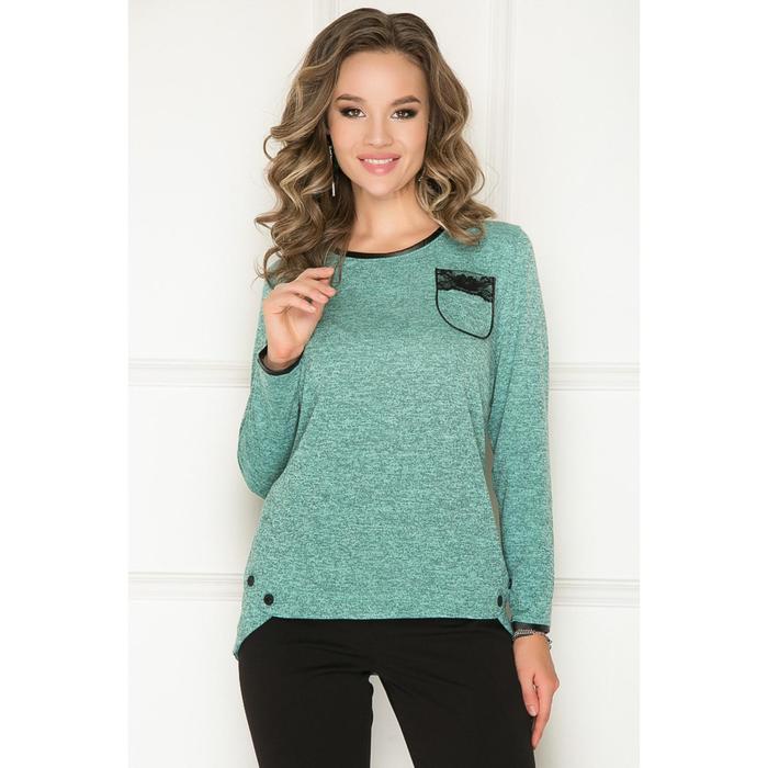 Блузка женская «Бавено бирюза», размер 56
Блузка женская «Бавено бирюза», размер 56