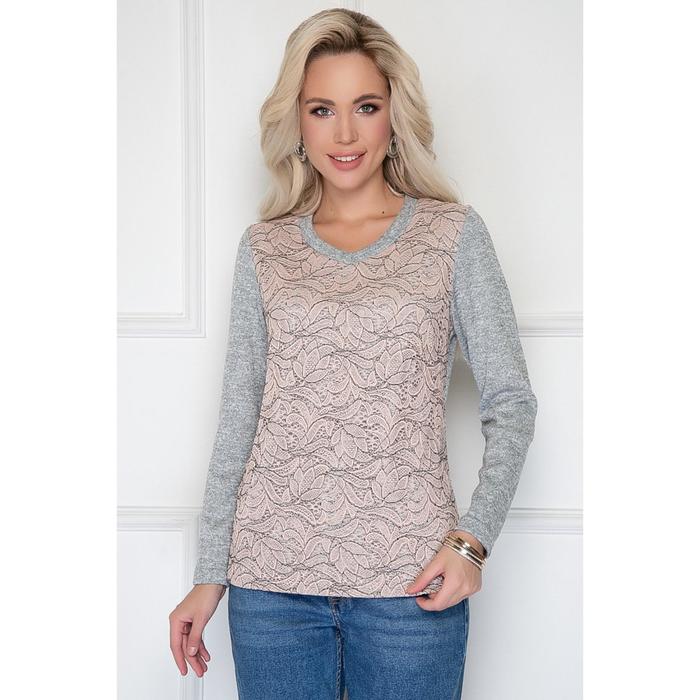 Блузка женская «Сибари грэй пинк», размер 56
Блузка женская «Сибари грэй пинк», размер 56