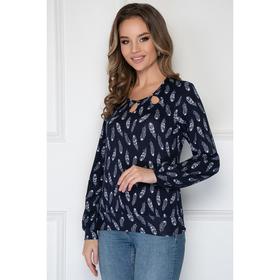 Блузка женская «Скарио дарк блу», размер 52 
Блузка женская «Скарио дарк блу», размер 52