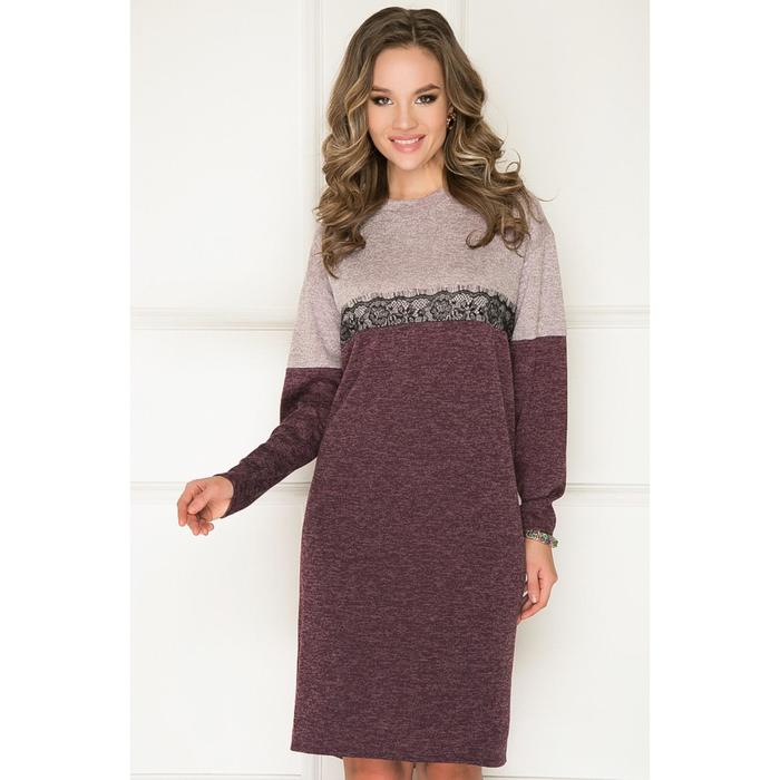 Платье женское «Мэйни вайлет бордо», размер 52
Платье женское «Мэйни вайлет бордо», размер 52
