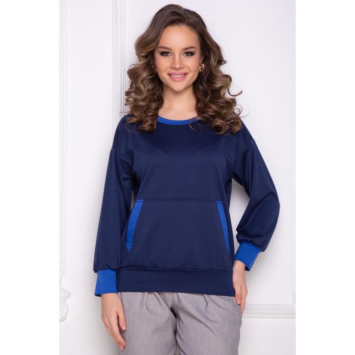 Свитшот женский «Луссоно дарк блу», размер 56
Свитшот женский «Луссоно дарк блу», размер 56