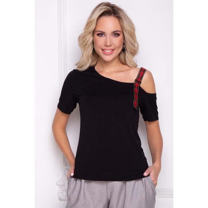 Футболка женская «Гиффа блэк», размер 52
Футболка женская «Гиффа блэк», размер 52