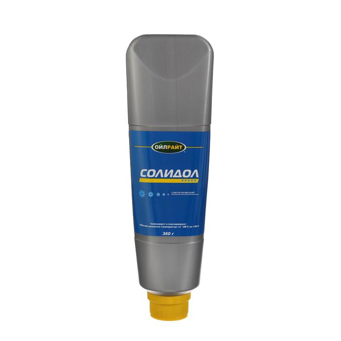 Смазка Oil Right Солидол синтетик, 360 г
Смазка Oil Right Солидол синтетик, 360 г
