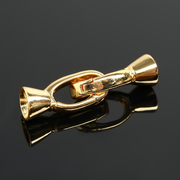 Замок родированный 2 карабина, цвет золото
Замок родированный 2 карабина, цвет золото