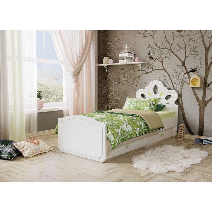 Кровать Алиса с ящиками 11.24, 1938х868х1003, с/м 1900*800, Белый/Ясень ваниль
Кровать Алиса с ящиками 11.24, 1938х868х1003, с/м 1900*800, Белый/Ясень ваниль