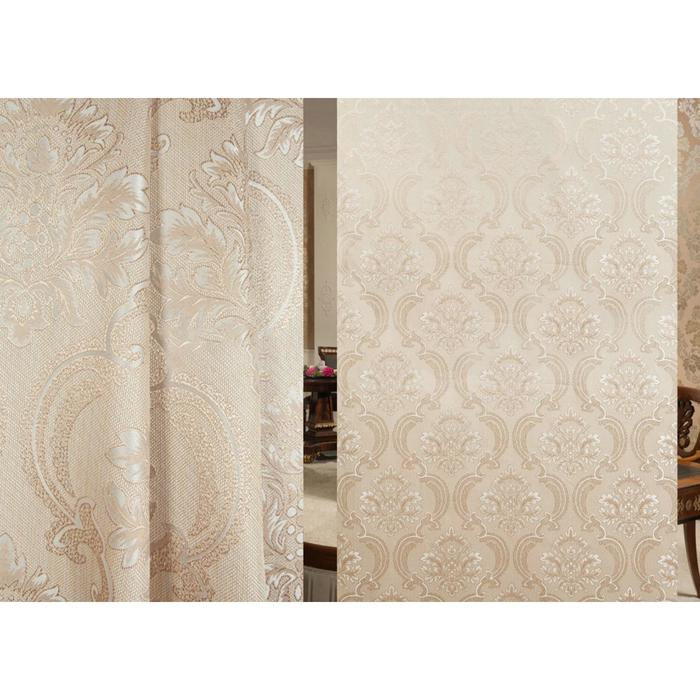 Ткань портьерная, ширина 280 см, жаккард
Ткань портьерная, ширина 280 см, жаккард