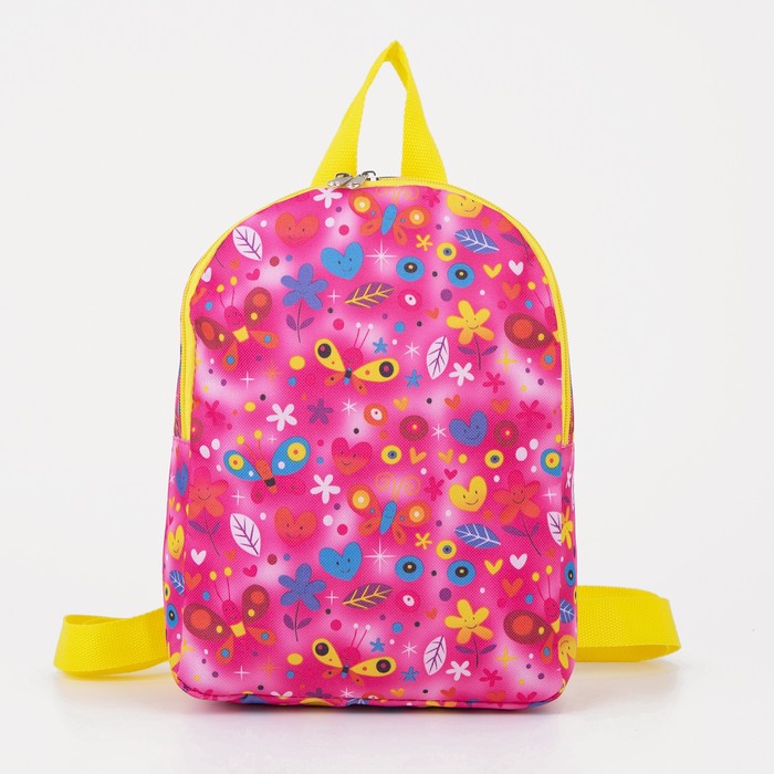 Рюкзак на молнии, цвет розовый
Рюкзак на молнии, цвет розовый
