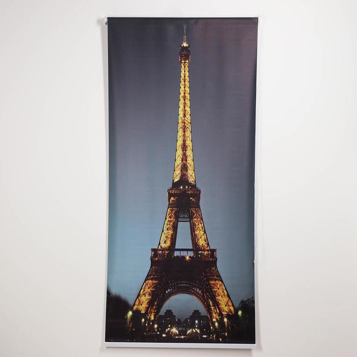 Штора рулонная «Париж», 90×200 см (с учётом креплений 3,5 см), блэкаут
Штора рулонная «Париж», 90×200 см (с учётом креплений 3,5 см), блэкаут