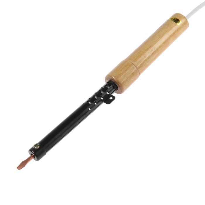 Паяльник REXANT ПД 12-0225, 220 В, 25 Вт, деревянная рукоятка, ЭПСН, 320-350 °С
Паяльник REXANT ПД 12-0225, 220 В, 25 Вт, деревянная рукоятка, ЭПСН, 320-350 °С