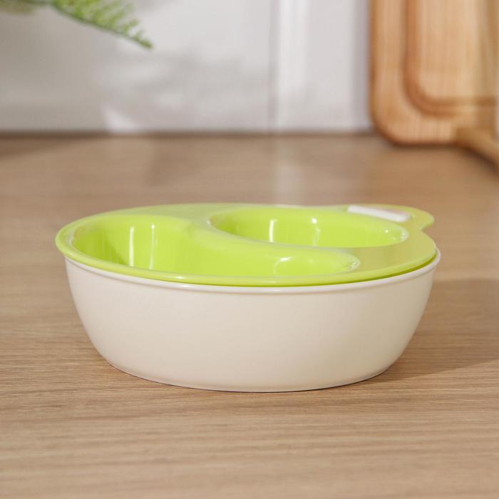 Набор мисок для СВЧ YAMADA, 2 шт, 12,3×14,4×3,3 см, цвет зелёный
Набор мисок для СВЧ YAMADA, 2 шт, 12,3×14,4×3,3 см, цвет зелёный