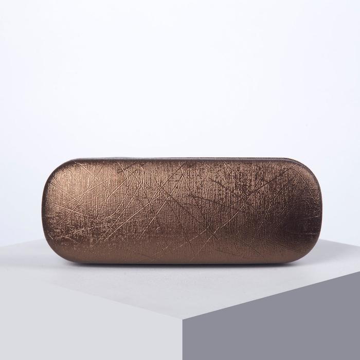 Футляр для очков, 16,5 × 3,5 × 6,5 см, цвет коричневый
Футляр для очков, 16,5 × 3,5 × 6,5 см, цвет коричневый