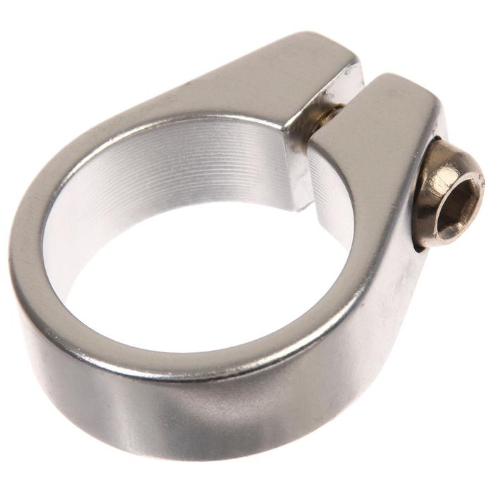 Хомут подседельный 28,6 алюминий, цвет серебристый
Хомут подседельный 28,6 алюминий, цвет серебристый