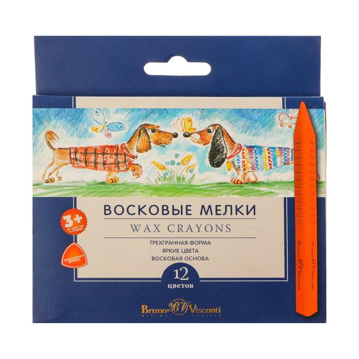 Мелки восковые 12 цветов MULTICOLOR, трехгранные
Мелки восковые 12 цветов MULTICOLOR, трехгранные