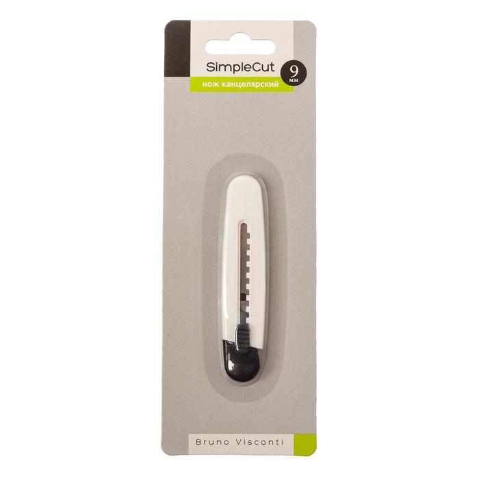 Нож канцелярский мини SIMPLECUT, 9 мм, пластиковый
Нож канцелярский мини SIMPLECUT, 9 мм, пластиковый