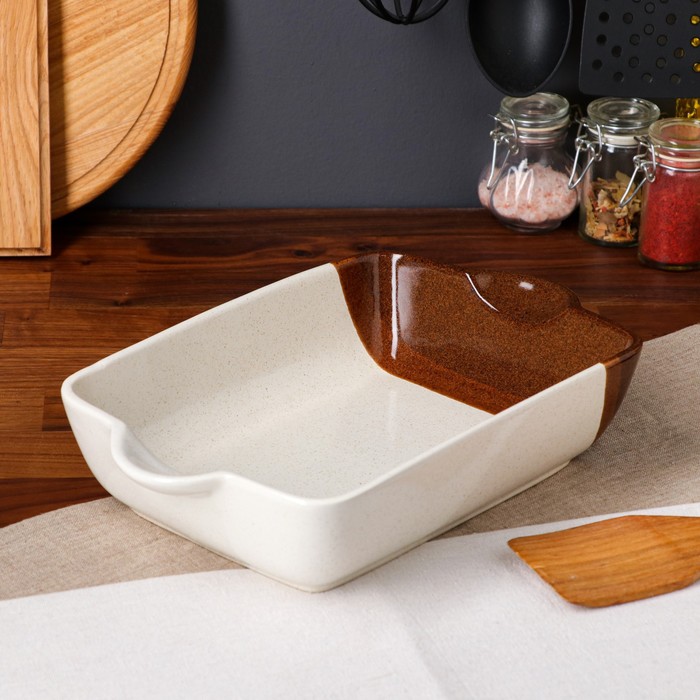 Форма для запекания "Прямоугольная", мокко лайт, 31х20х7 см, 2 л
Форма для запекания "Прямоугольная", мокко лайт, 31х20х7 см, 2 л