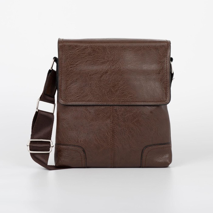 Планшет мужской, отдел на молнии, длинный ремень, цвет коричневый
Планшет мужской, отдел на молнии, длинный ремень, цвет коричневый