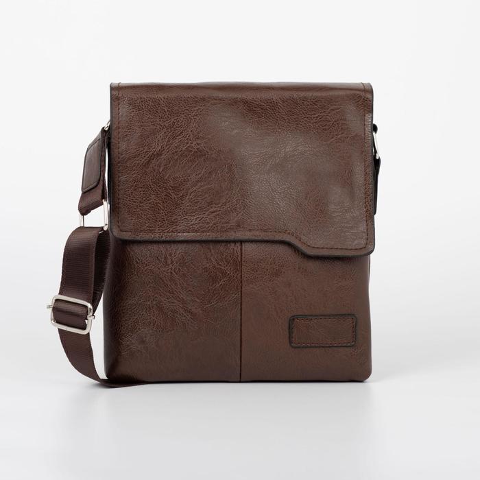 Планшет мужской, отдел на молнии, длинный ремень, цвет коричневый
Планшет мужской, отдел на молнии, длинный ремень, цвет коричневый