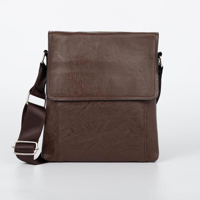 Планшет мужской, отдел на молнии, длинный ремень, цвет коричневый
Планшет мужской, отдел на молнии, длинный ремень, цвет коричневый