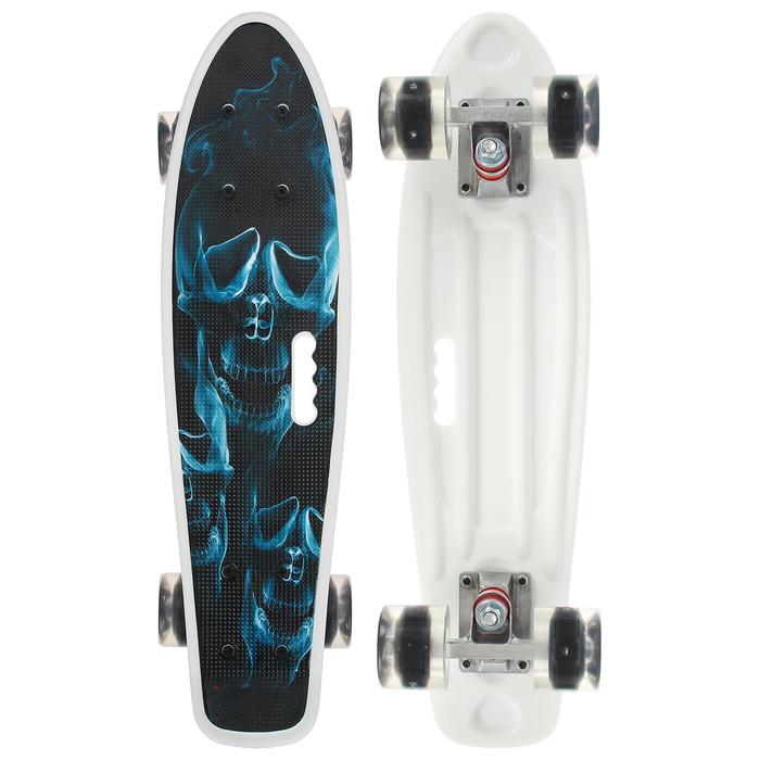 Скейтборд с ручкой 55 × 14 см, колёса световые PU 60 × 45 мм, ABEC 7, алюминиевая рама
Скейтборд с ручкой 55 × 14 см, колёса световые PU 60 × 45 мм, ABEC 7, алюминиевая рама