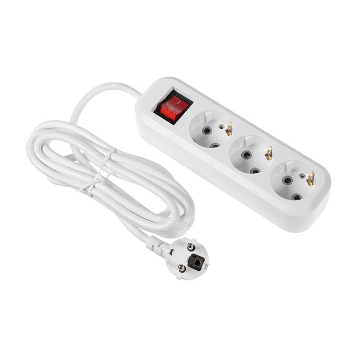 Удлинитель Luazon Lighting, 3 розетки, 3м,10А, 2200 Вт, ПВС 3х0.75 мм2, с з/к, с выкл., Б
Удлинитель Luazon Lighting, 3 розетки, 3м,10А, 2200 Вт, ПВС 3х0.75 мм2, с з/к, с выкл., Б