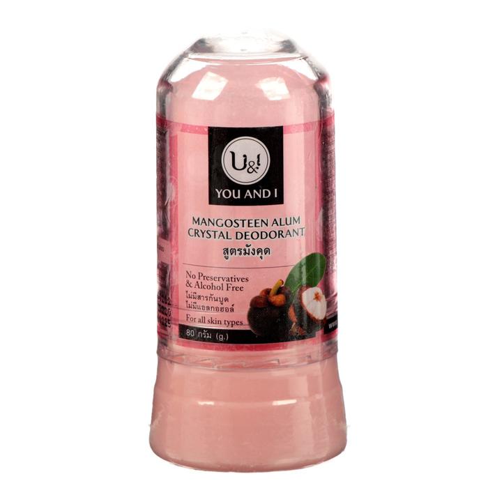 Дезодорант минеральный кристаллический U I с мангустином, 80 г
Дезодорант минеральный кристаллический U I с мангустином, 80 г