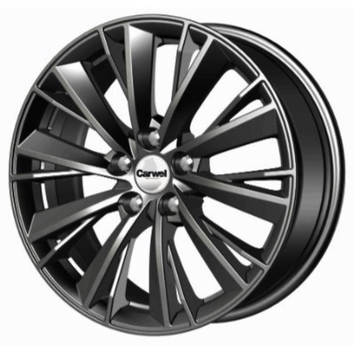 Диск литой Carwel Кивиристи 7x17 5x114.3 ET40 d67.1 GR
Диск литой Carwel Кивиристи 7x17 5x114.3 ET40 d67.1 GR