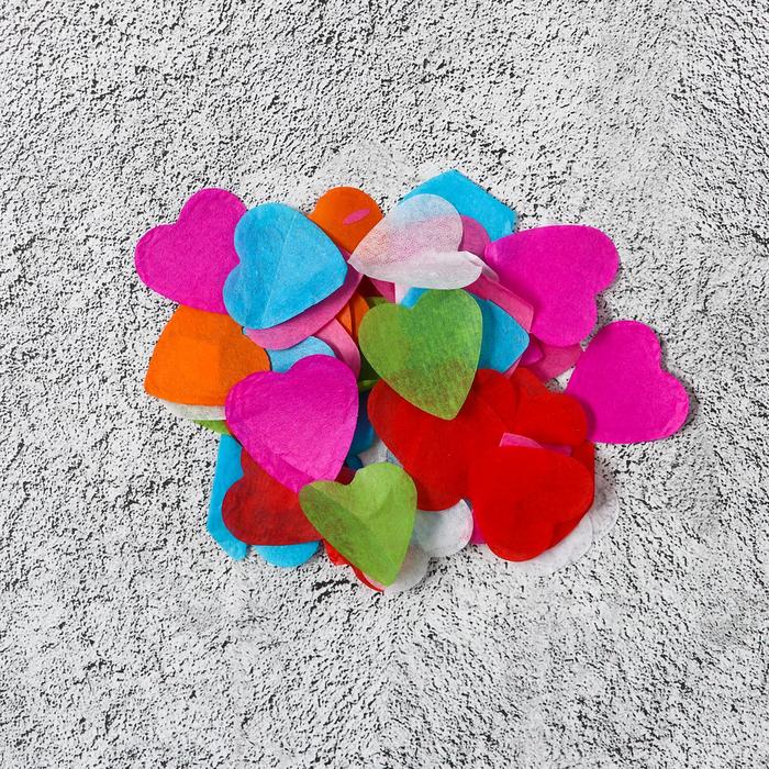 Наполнитель для шара «Конфетти сердца», 2,4 см, бумага, МИКС, 100 г
Наполнитель для шара «Конфетти сердца», 2,4 см, бумага, МИКС, 100 г