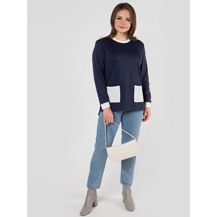 Кофта женская, размер 50, цвет синий, белый
Кофта женская, размер 50, цвет синий, белый