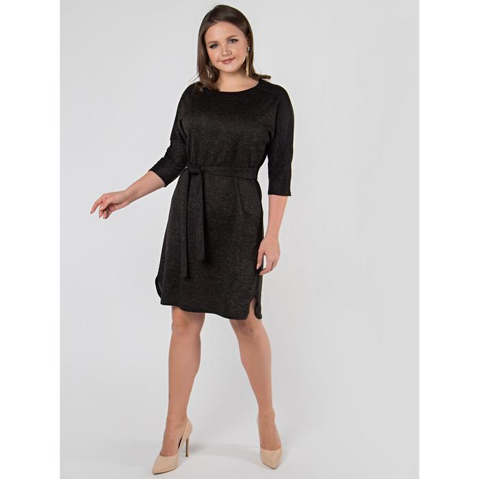 Платье женское, размер 50, цвет чёрный
Платье женское, размер 50, цвет чёрный