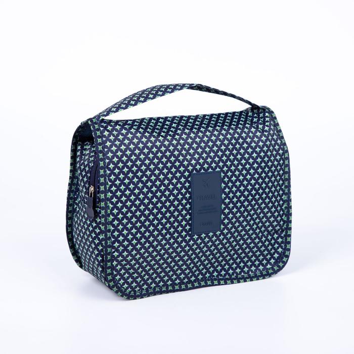 Косметичка-несессер, отдел на молнии, с крючком, цвет синий
Косметичка-несессер, отдел на молнии, с крючком, цвет синий