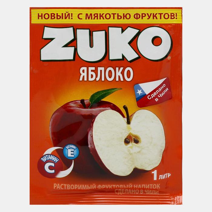 Растворимый напиток ZUKO Яблоко, 25 г 
Растворимый напиток ZUKO Яблоко, 25 г