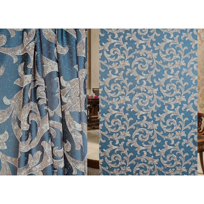 Ткань портьерная, ширина 280 см, жаккард
Ткань портьерная, ширина 280 см, жаккард